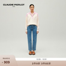 CLAUDIE PIERLOT Outlets春秋女装休闲拼色针织卫衣CFPPU00982