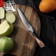 日本风大马士革钢厨刀5寸万用刀水果刀切片刀削皮刀厨房多用刀具