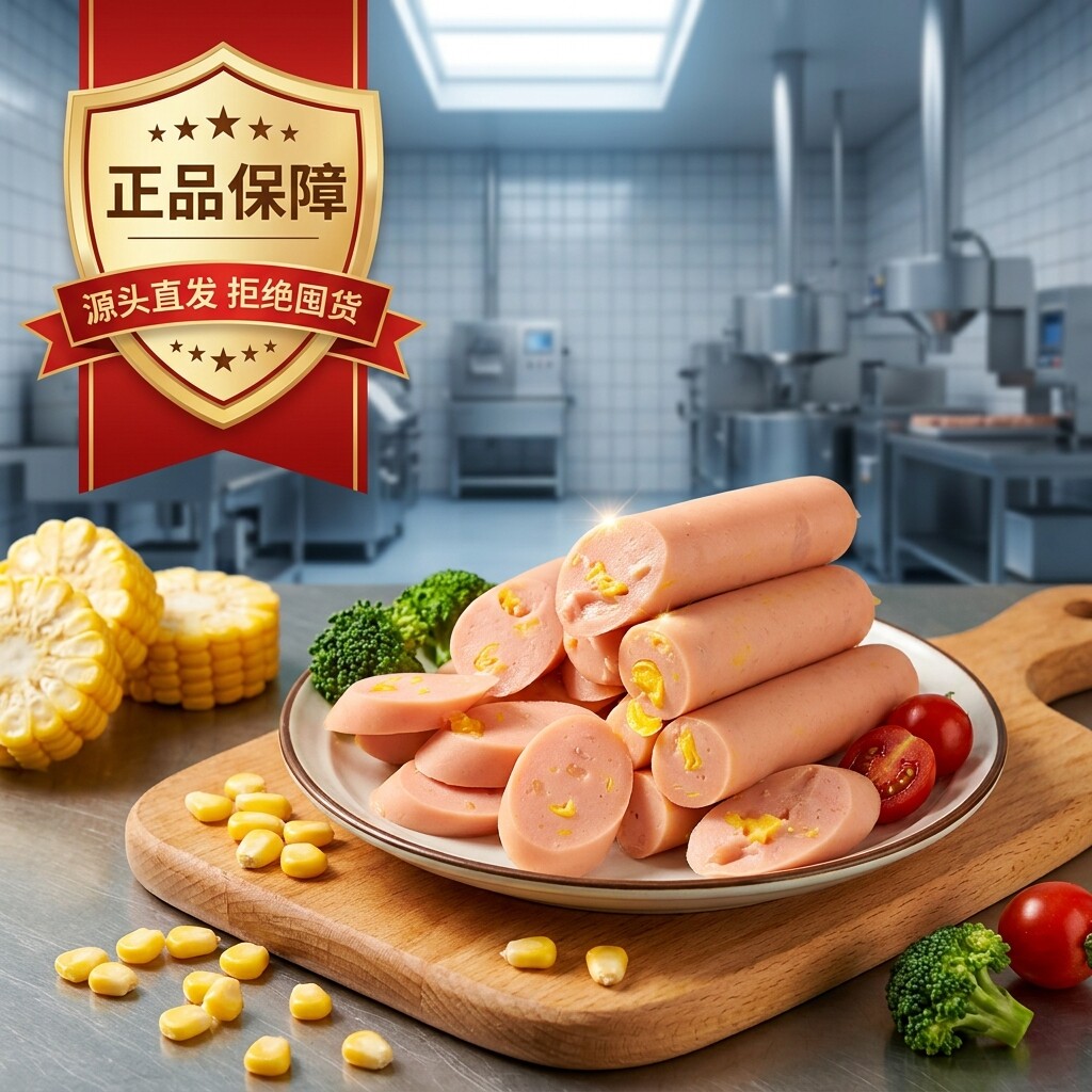 玉米肠润口香甜开袋即食独立包装追剧零食推荐早餐搭档整箱批发