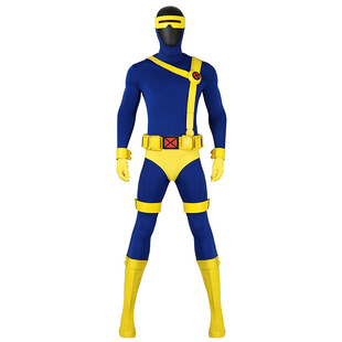 XMAN97X战警97镭射眼cosplay斯科特·萨默斯cos服连体衣