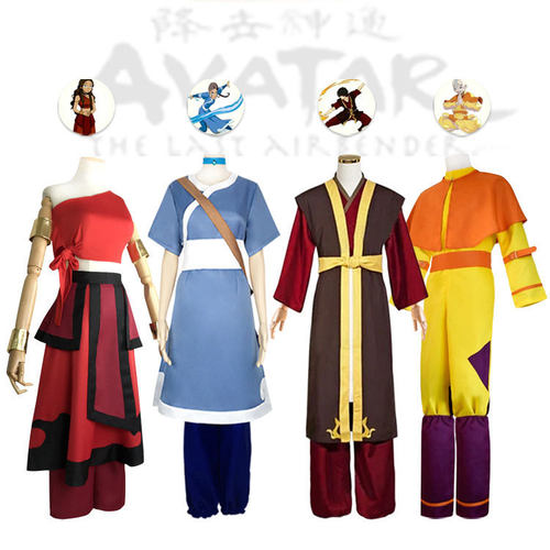 降世神通最后的气宗祖寇王子cosplay服装万圣节cos舞台表演服现