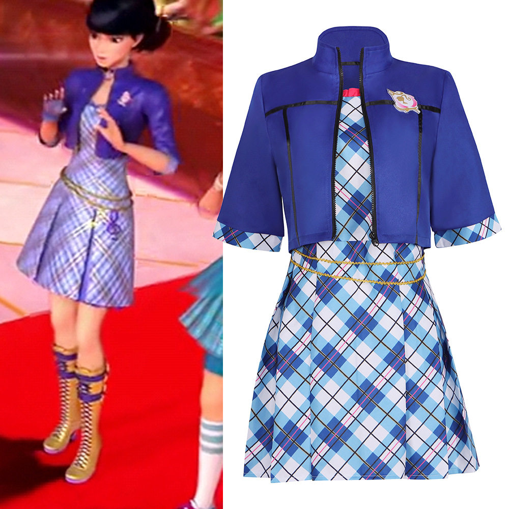 芭比之魅力公主学院cos服德兰西艾拉校服cosplay角色扮演女装