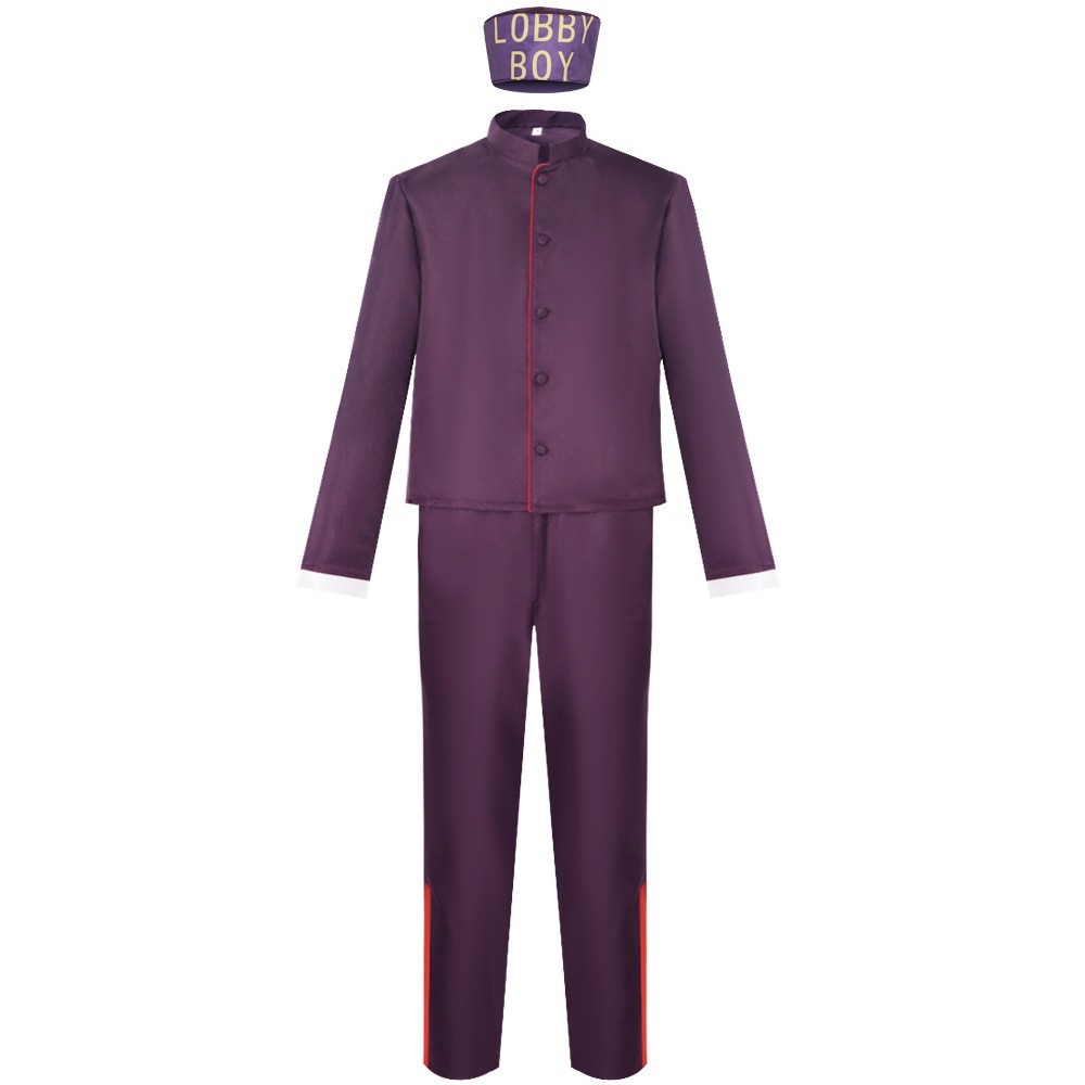 布达佩斯大饭店Zero零cos服服务生LobbyBoy电影同款表演服饰