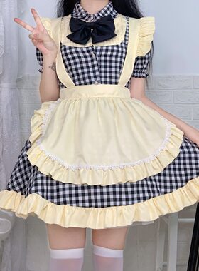 女仆装lolita软妹洋装萝莉女佣制服cosplay动漫角色扮演连衣裙