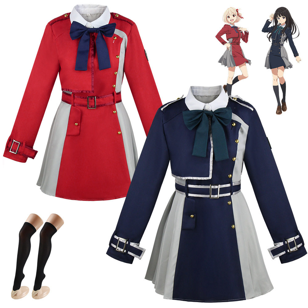 LycorisRecoil锦木千束cos服莉可丽丝cosplay井之上泷奈动漫服