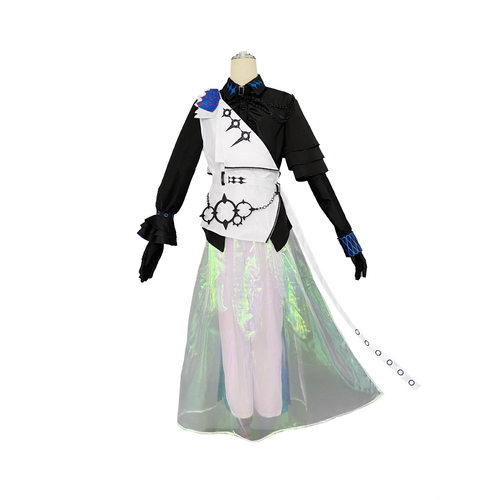 Vtuber彩虹社cos服星导晶虚拟主播cosplay服装二次元动漫C服男装