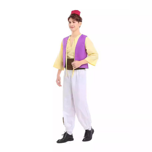 一千零一夜阿拉丁cos服阿拉丁王子cosplay真人版同款演出服