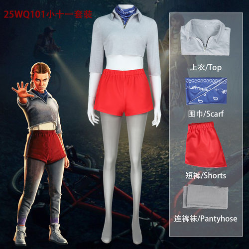 现货StrangerThings怪奇物语5cosElevencosplay万圣节服装