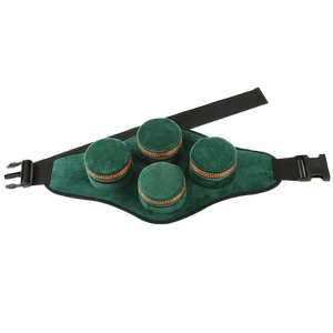 赤艾底部镂空艾灸盒随身灸家用无烟包关节颈膝部全身热敷包悬灸罐