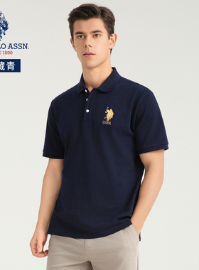 【李夫人MOMO粉丝专享】男女同款短袖翻领Polo衫US24P998