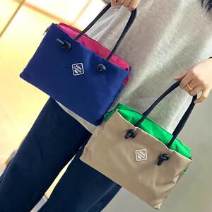 夏季新款撞色手提时尚休闲挎包防泼水手提包零食饭盒包2025款602