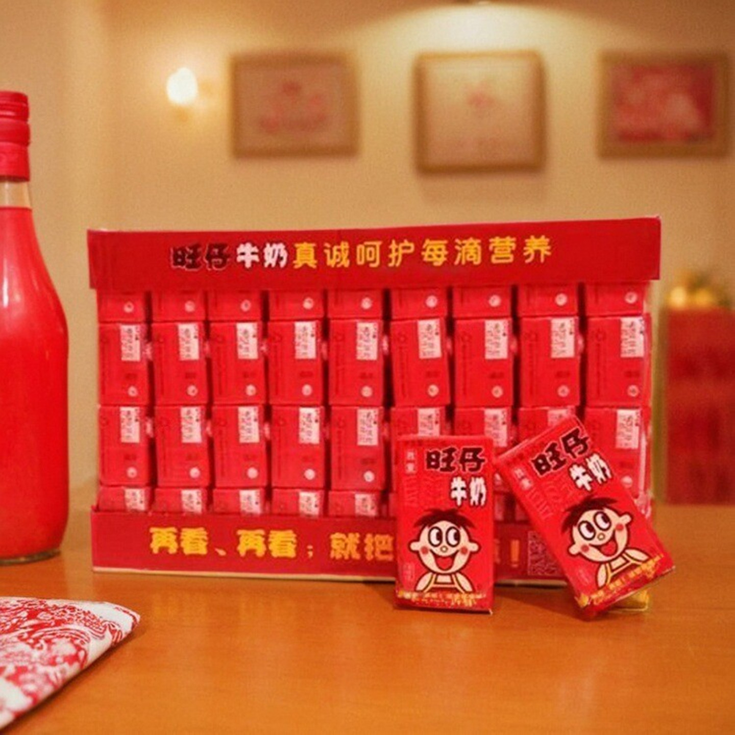 平台优选旺仔牛奶复原乳盒装125ml/多口味/多规格复原乳畅销正品