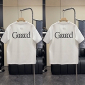 新款 休闲透气半截袖 简约字母短袖 2025夏季 T恤男士 时尚 男潮韩版 ins