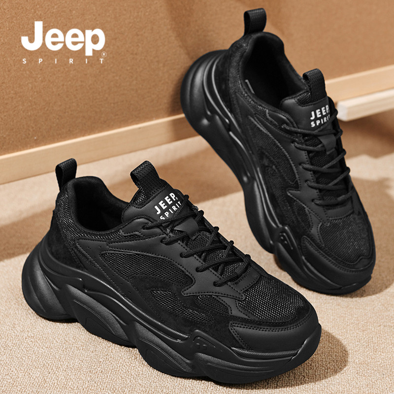 jeep吉普春季新款厚底百搭运动鞋
