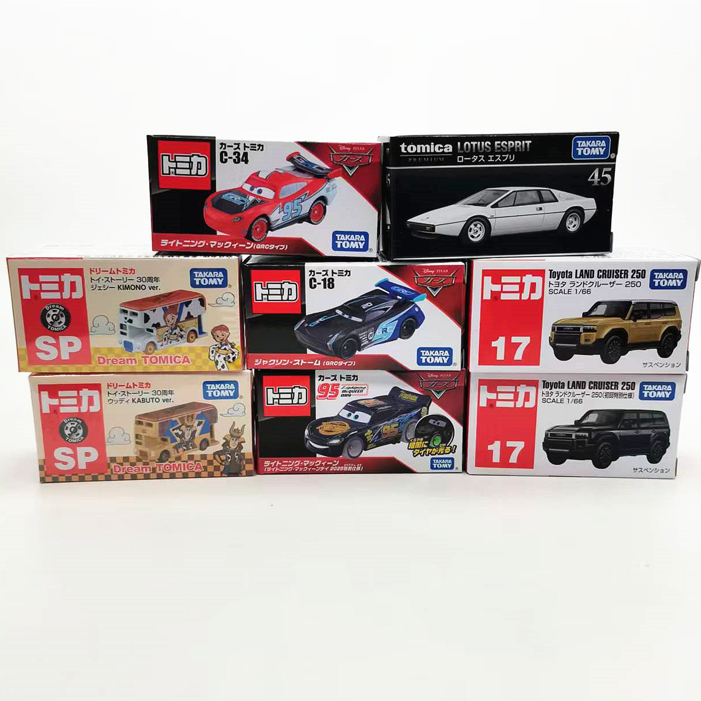 多美卡tomica 合金汽车模型儿童口袋玩具11月新品三菱莲花 酷路泽