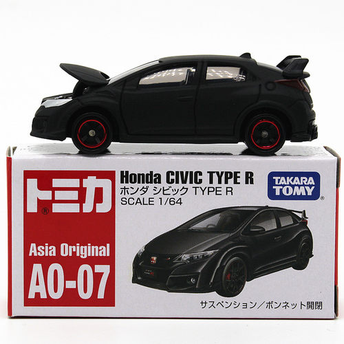 TOMY多美卡tomica合金玩具小汽车模型 亚洲限定版 AO07 本田思域