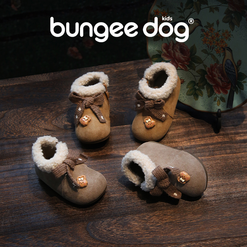 女童公主靴美拉德风勃肯小短靴