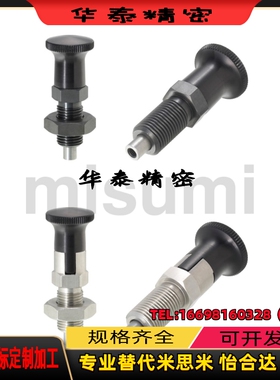 PXTAS PXTNS 10 12 16 -5/8/6/10/7 前端螺纹型 旋钮柱塞 现货