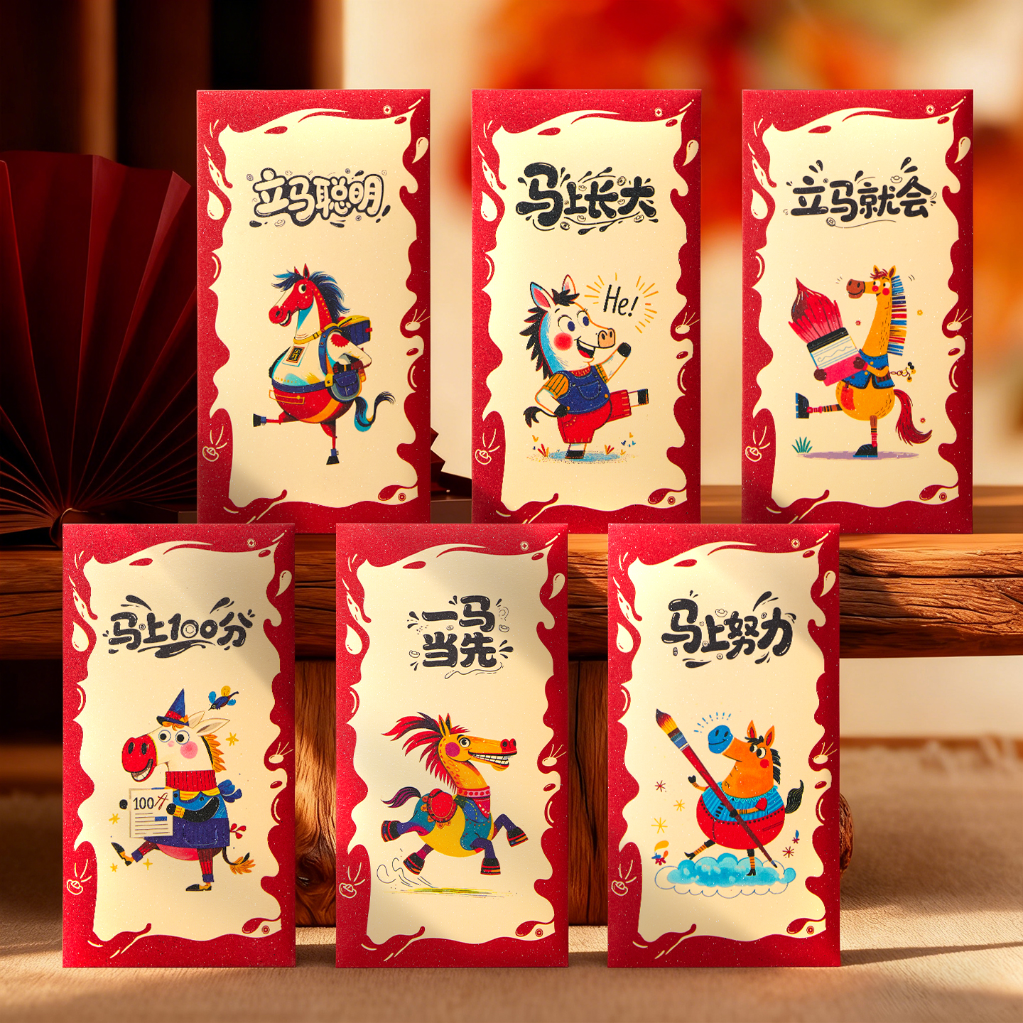 【可开发票】卡通风红包