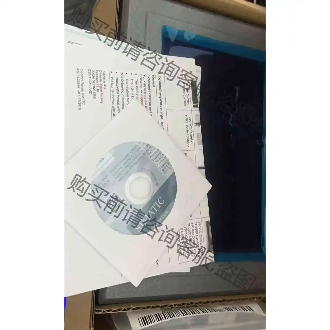 SIEMENS/西门zi6AV2124-0GC13-0AX0 议价产品 原装拆机功能完好