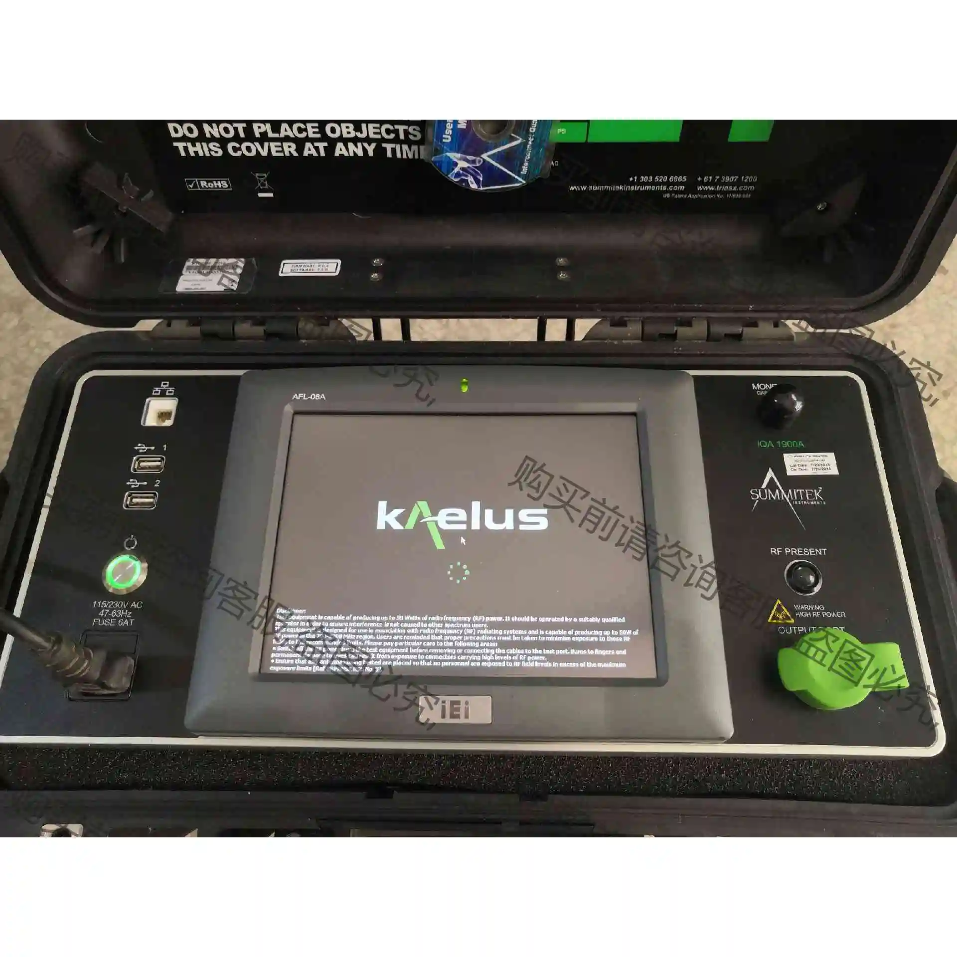 Kaelus iQA-1900A无源互调分析仪 频率1990 议价产品 原装拆机功