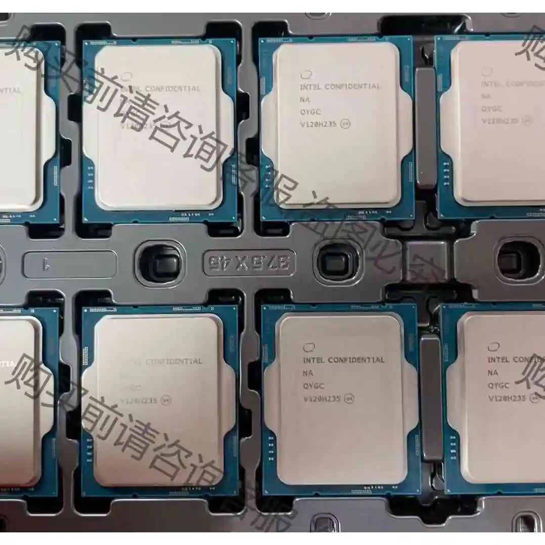 全新I5 12500 ES版 代码QYGC ！全新散片，默认 议价产品 原装拆