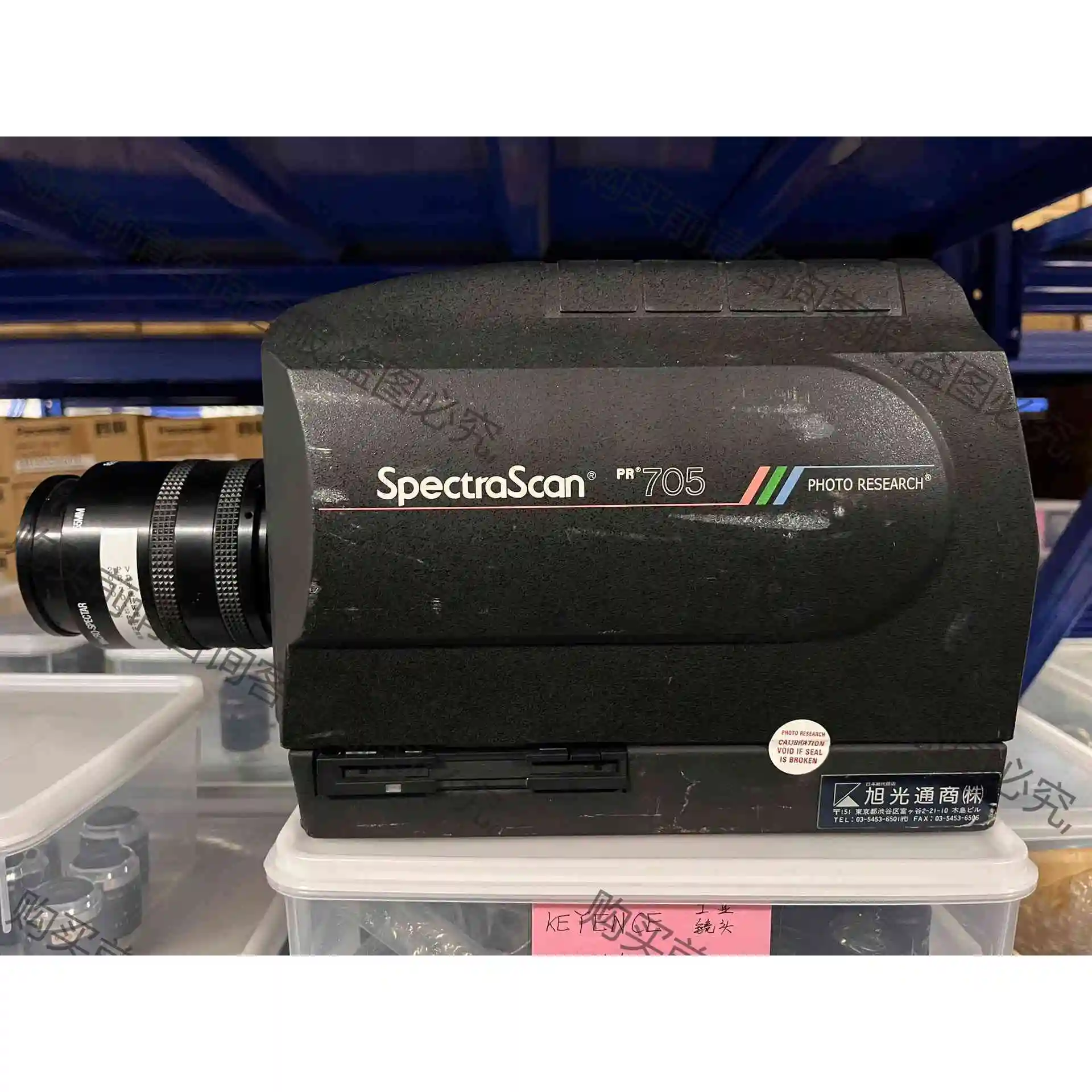 SpectraScan拓普康PR-705亮度计 现状 实拍 议价产品 原装拆机功
