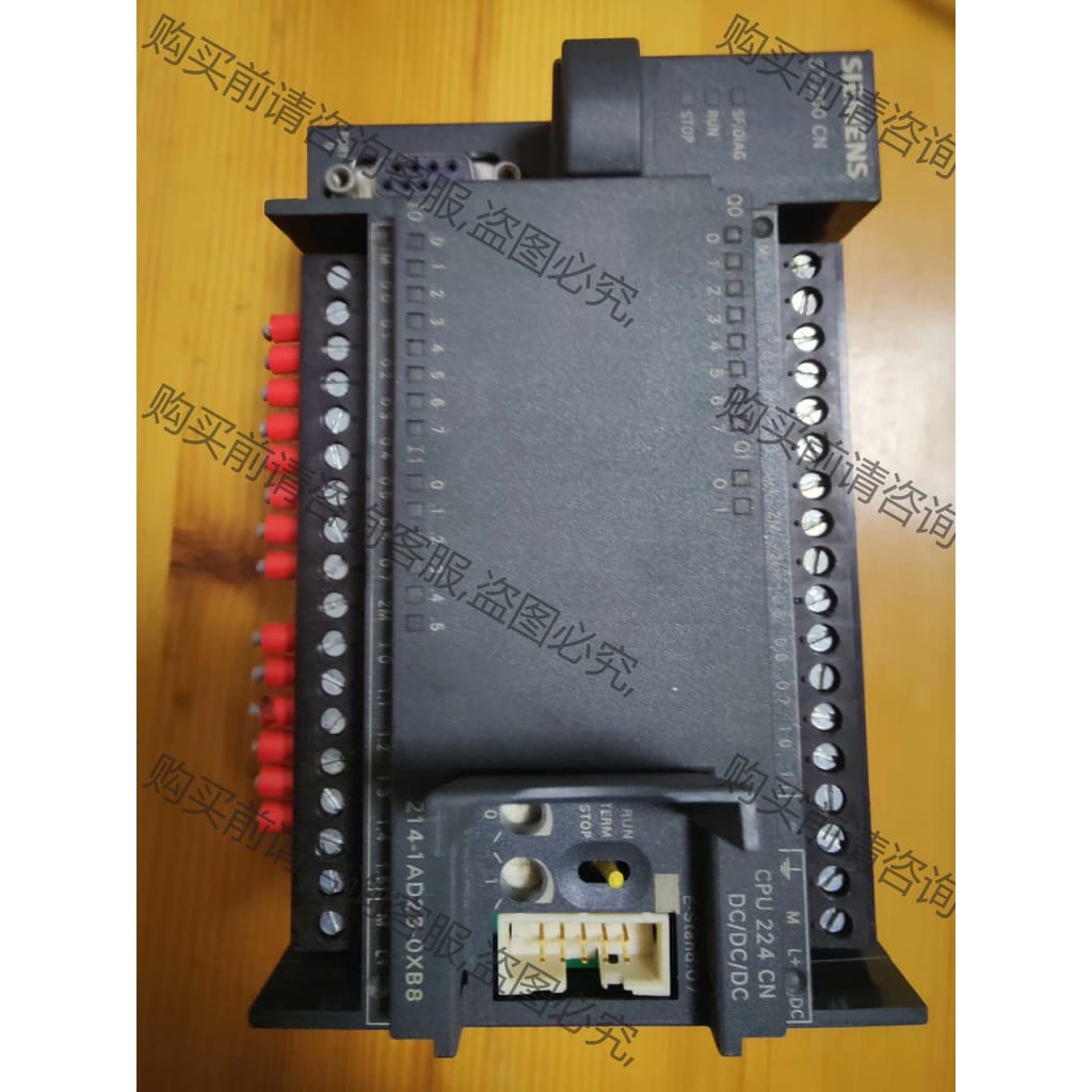 功能正常议价 拆机西门ziS7-200PLC CPU224CN DC/DC/