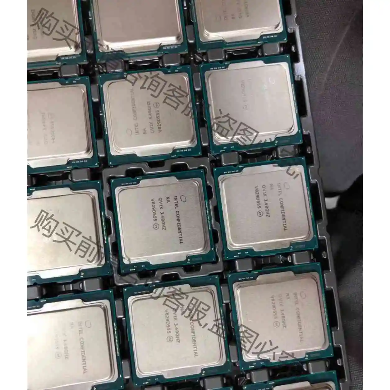 I9 11900k ES不显版 代码QV1K，主频3.40G 议价产品 原装拆机功能