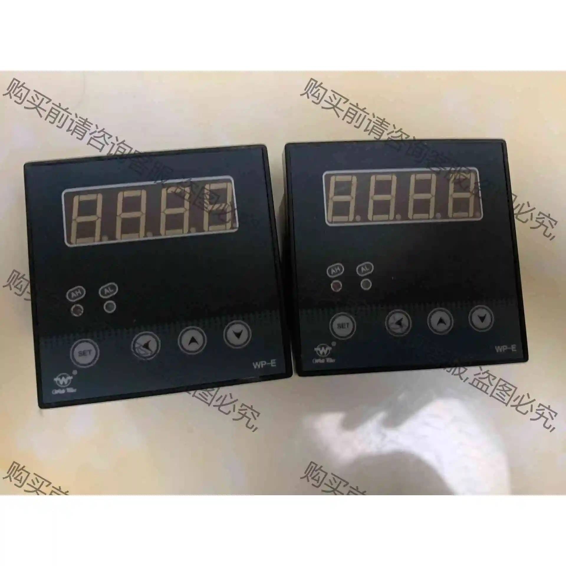 上润仪表两只，型号：WP-EC703-23-00-T，拆机件 议价产品 原装拆