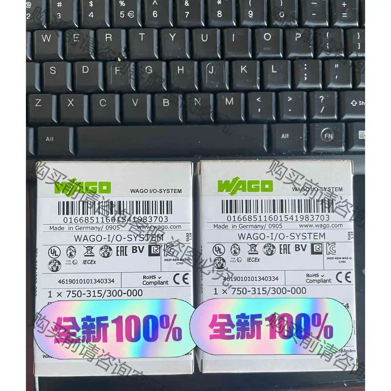 德国万可wago 模块750-315/300-000 全新 议价产品 原装拆机功能