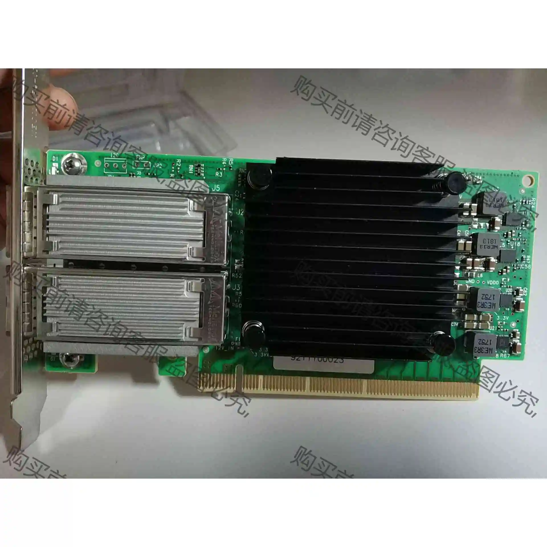 3迈络思 MCX516A-CCAT_LC_PCIEx16_2 议价产品 原装拆机功能完好