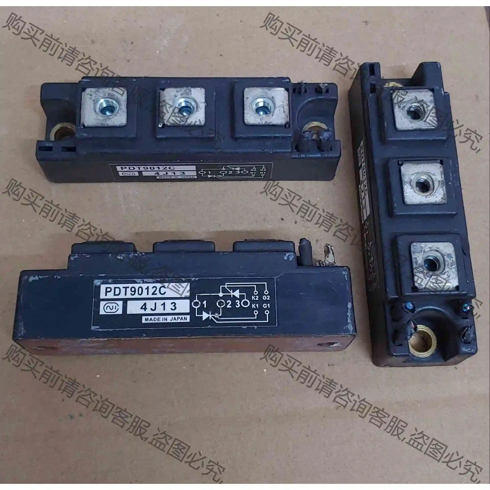 TM90DZ PDT9012C日本英达可控硅模块，原装拆机 议价产品 原装拆