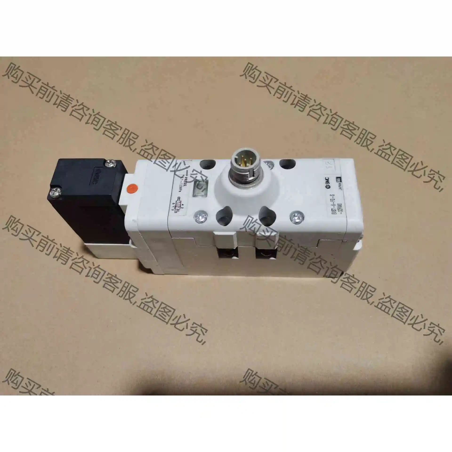 SM电磁阀 EVS7-6-FG-D-3ZRM0， 拆机9 议价产品 原装拆机功能完好