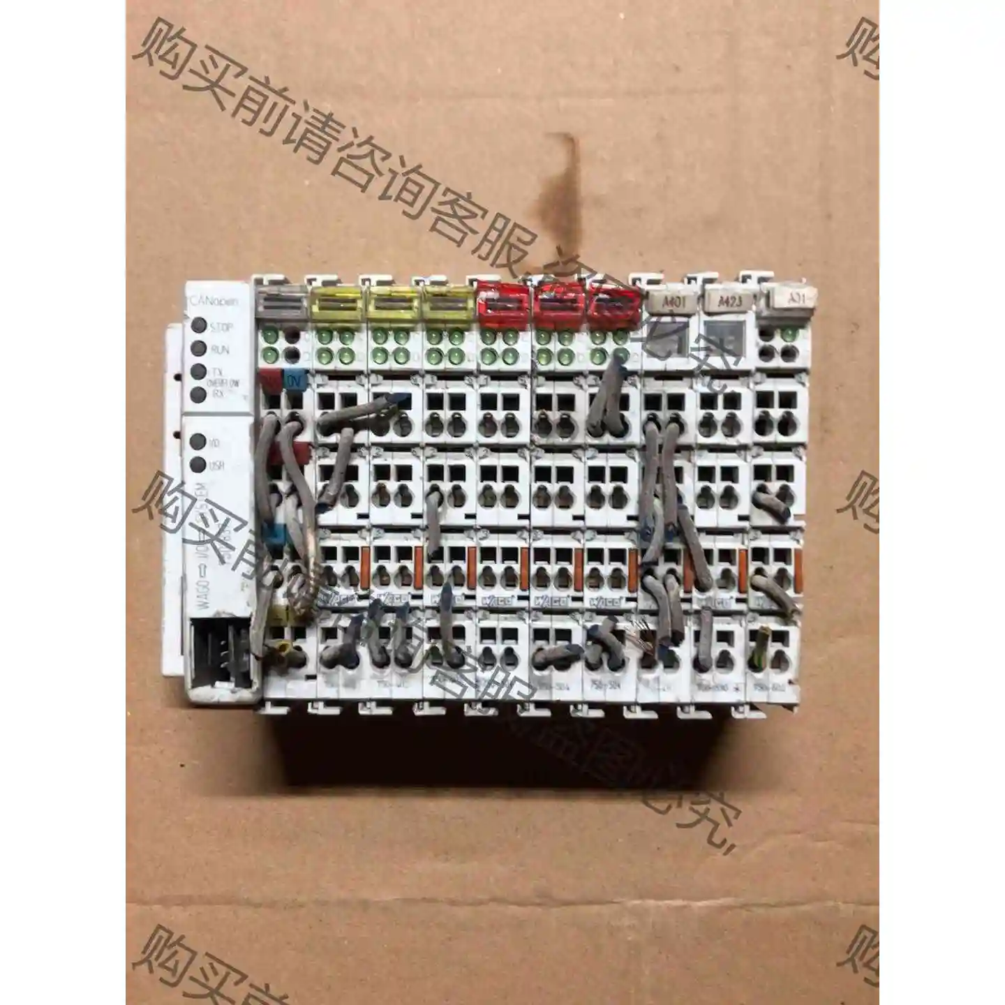 wago万可模块，图片实拍伊拉克成色 议价产品 原装拆机功能完好