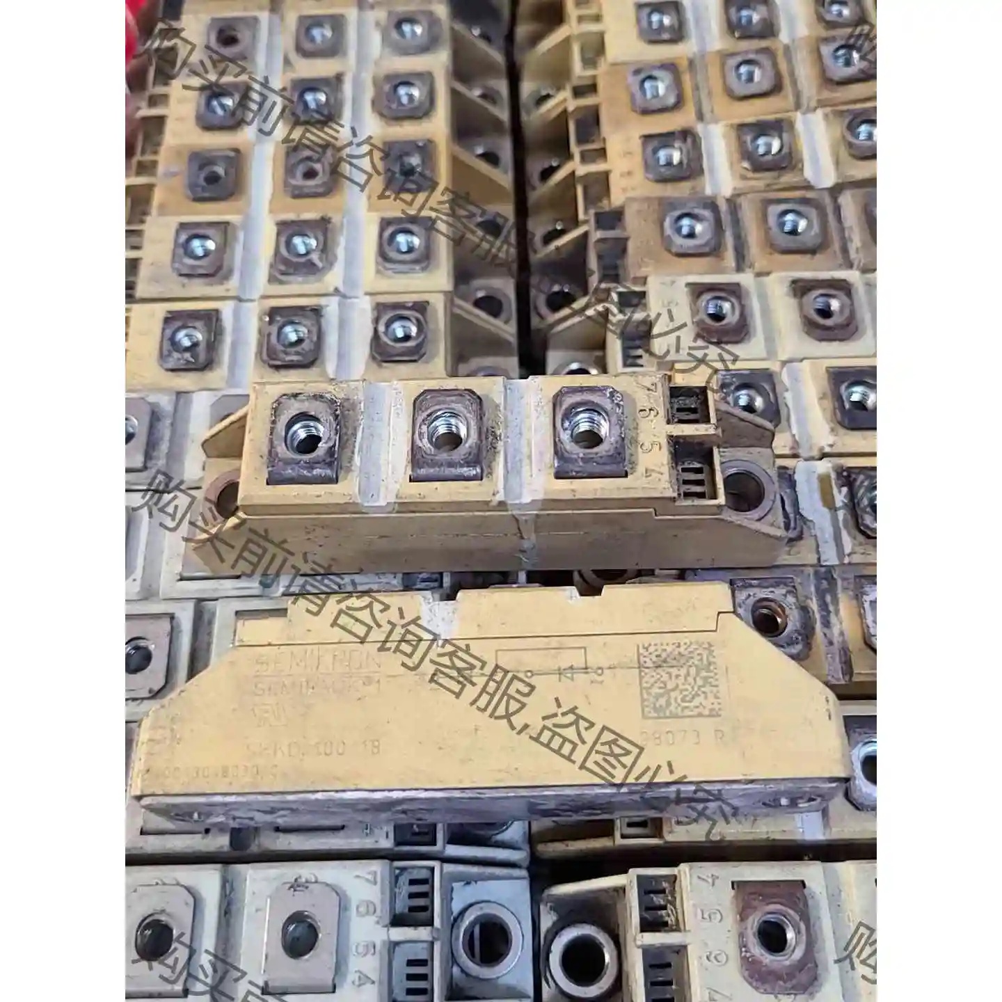 100A1800V半桥整流模块,美国西门康进口拆机,测好配罗 议价产品