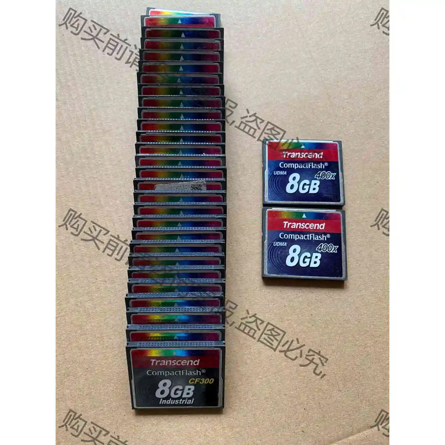 创见Transcend SLC颗粒工业jiCF卡8GB 议价产品 原装拆机功能完好