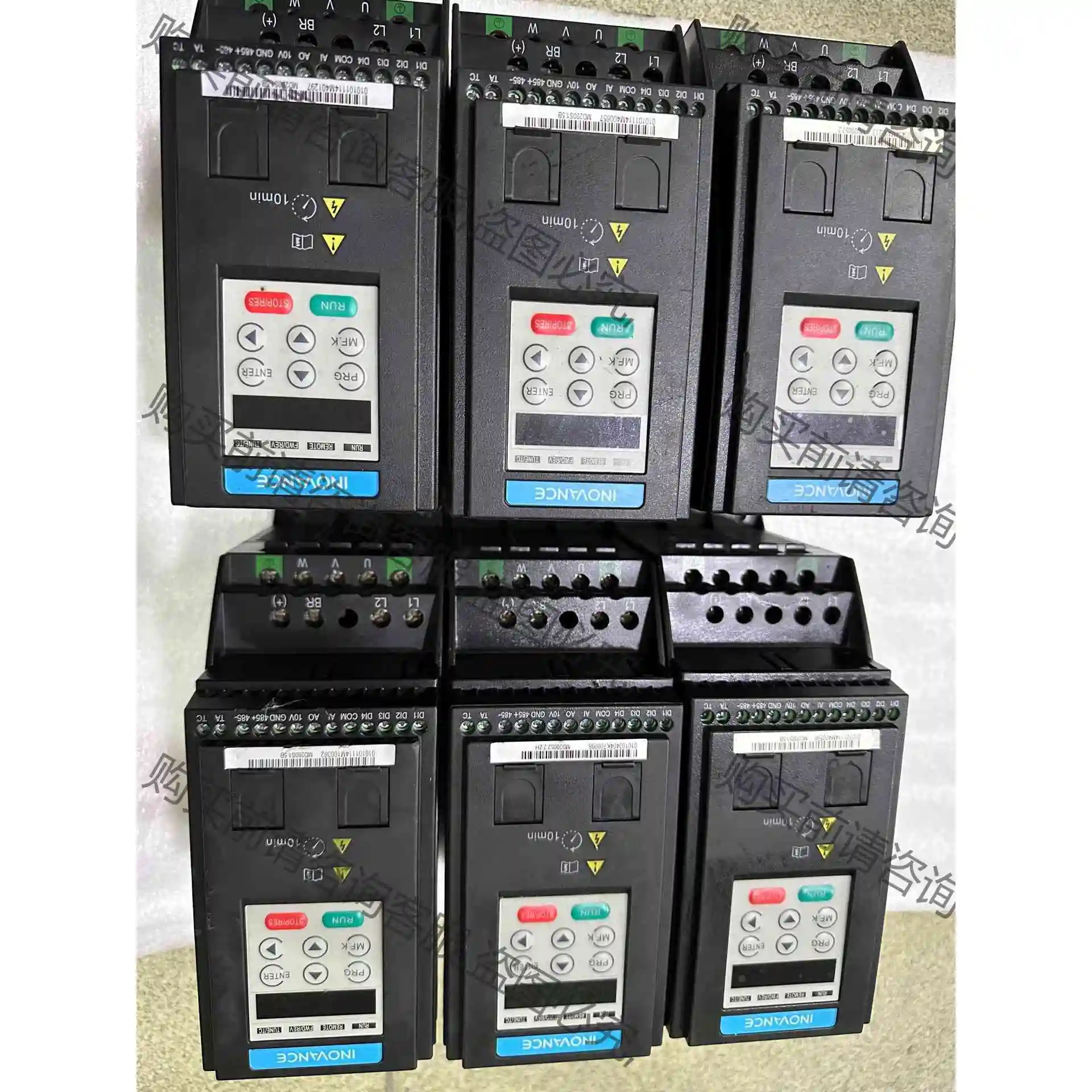 汇川MD200变频器 MD200S2.2， 2.2KW 22 议价产品 原装拆机功能完