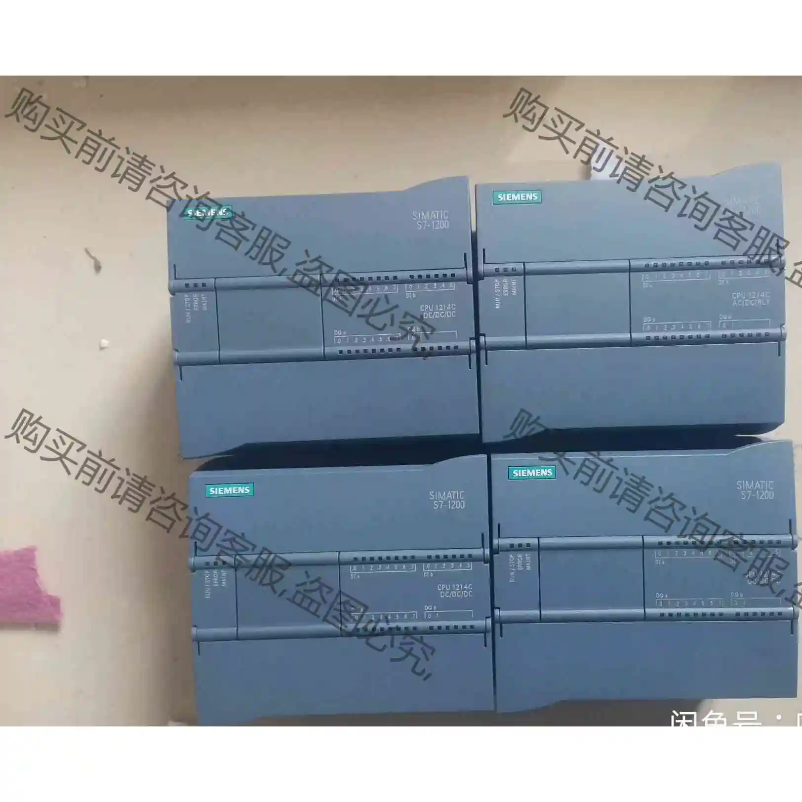 西门zi1200PLC 214-1AE30,1214DCD 议价产品 原装拆机功能完好