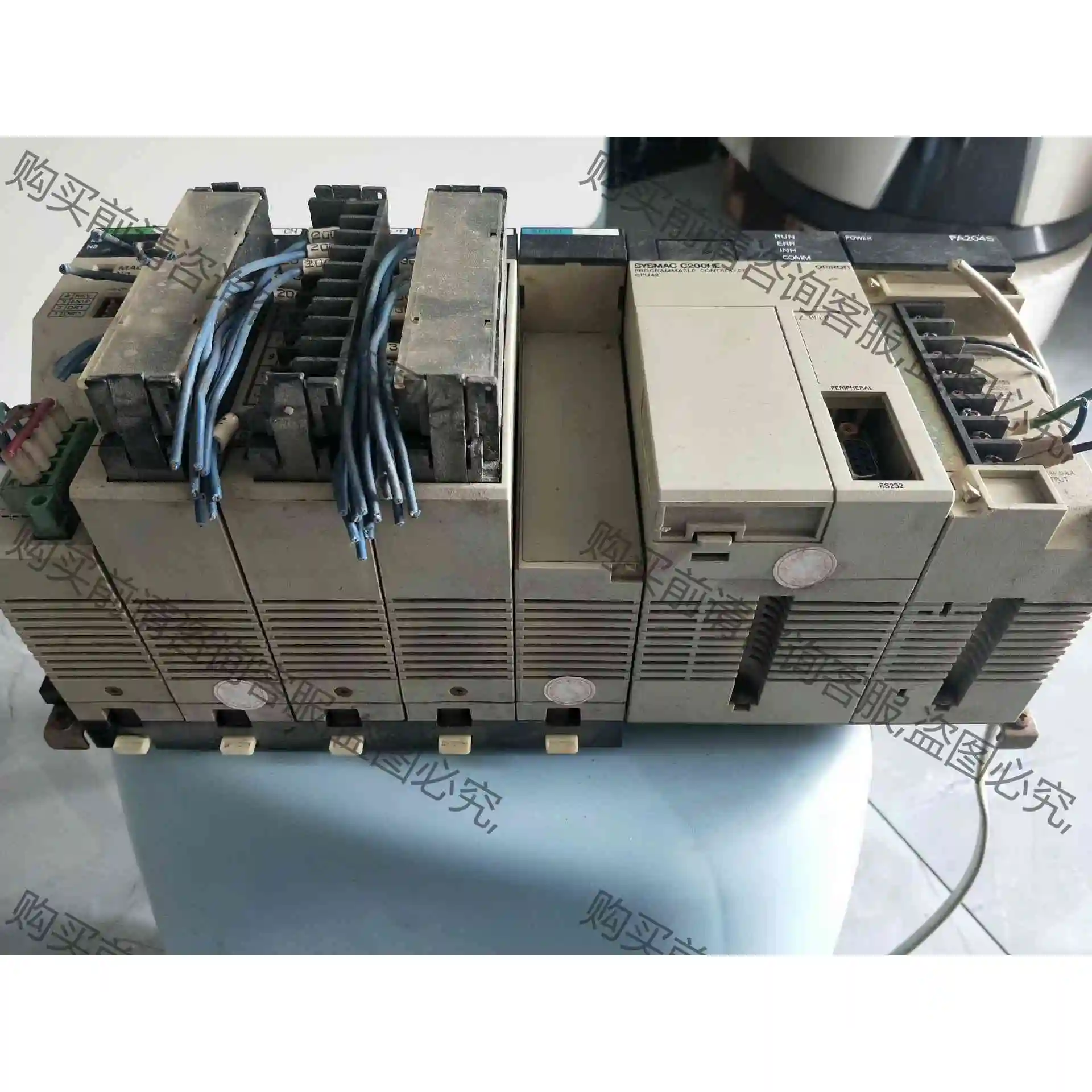 欧姆longPLC PAS204S CPU42 SP001 议价产品 原装拆机功能完好