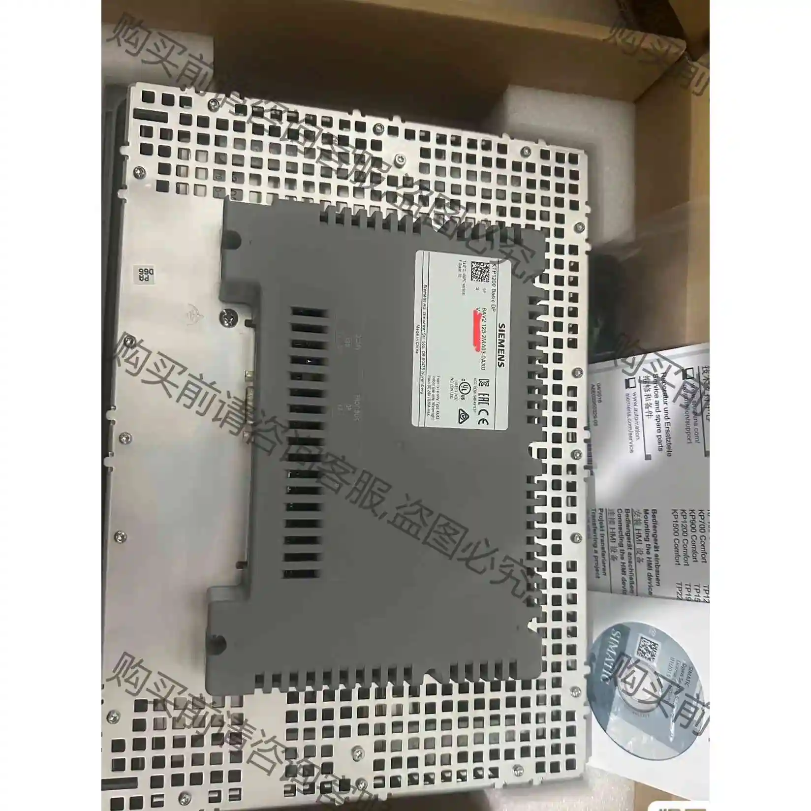 SIEMENS/西门zi6AV2123-2AM03-0AX0 议价产品 原装拆机功能完好