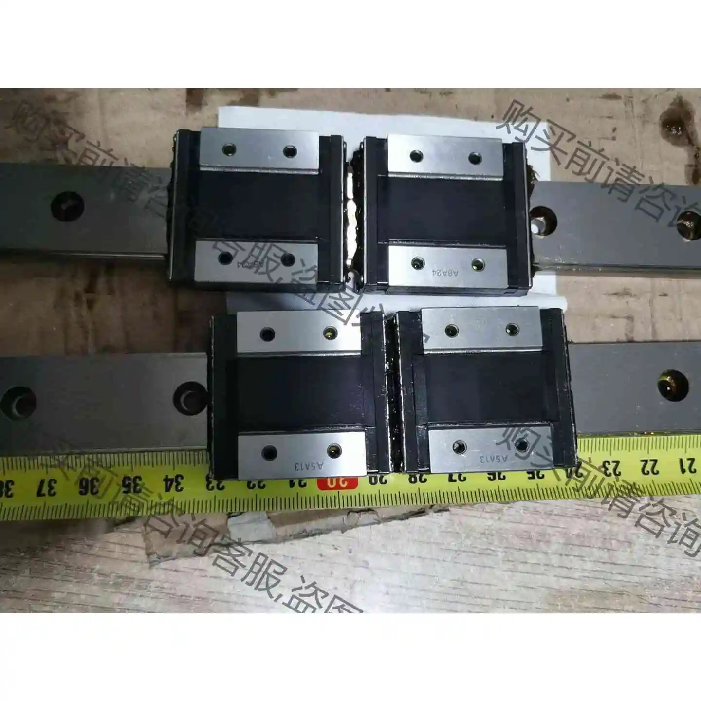 THK RSR12WZM 滑块 安装孔28×15组合高度1 议价产品 原装拆机功