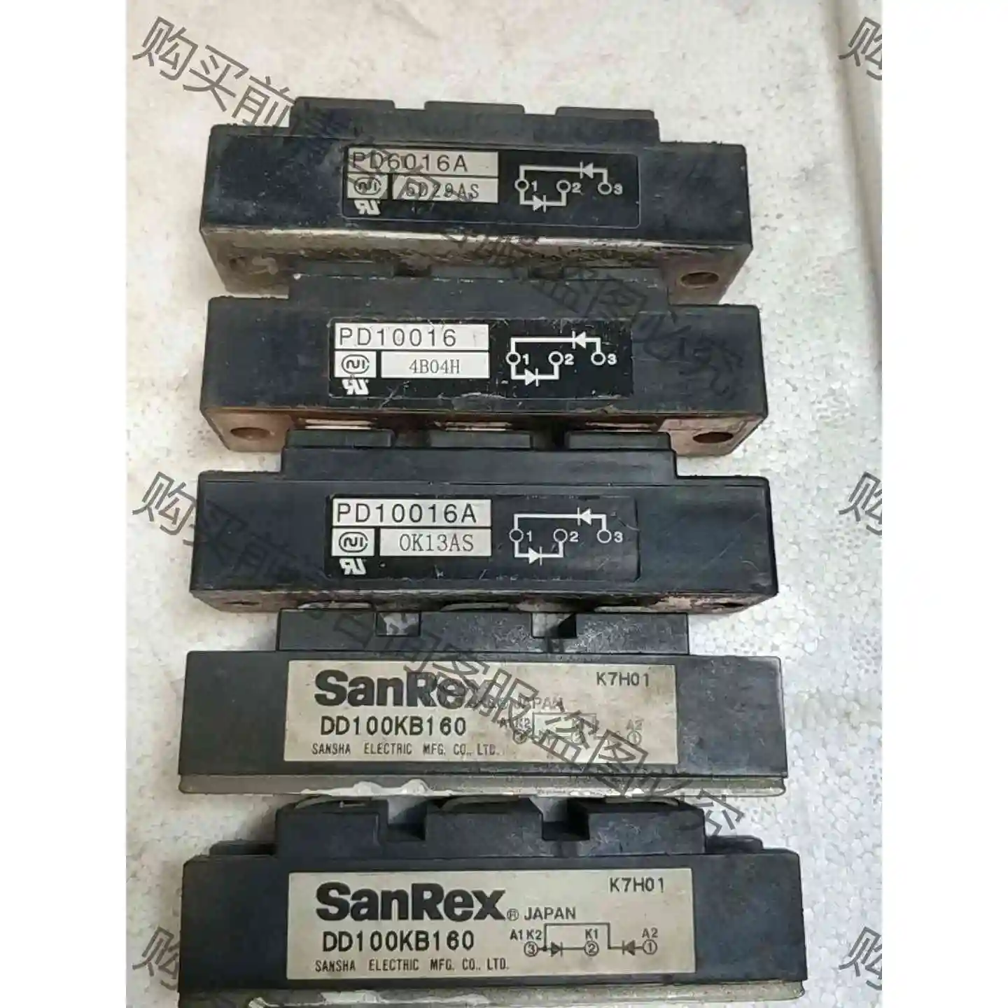 PD10016A DD100KB160 PDH 议价产品 原装拆机功能完好