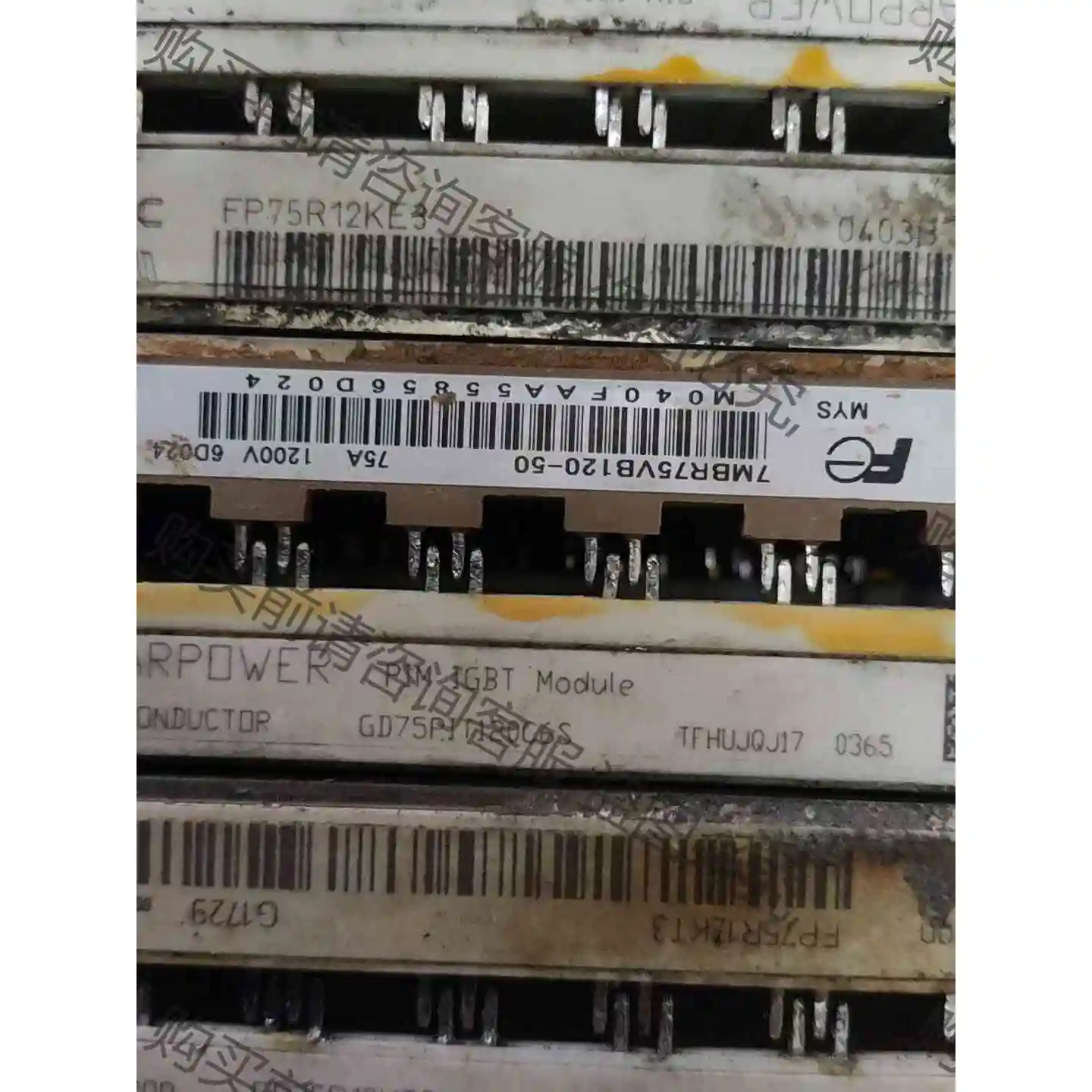 7MBR75VB120-50原装拆机测试好 议价产品 原装拆机功能完好