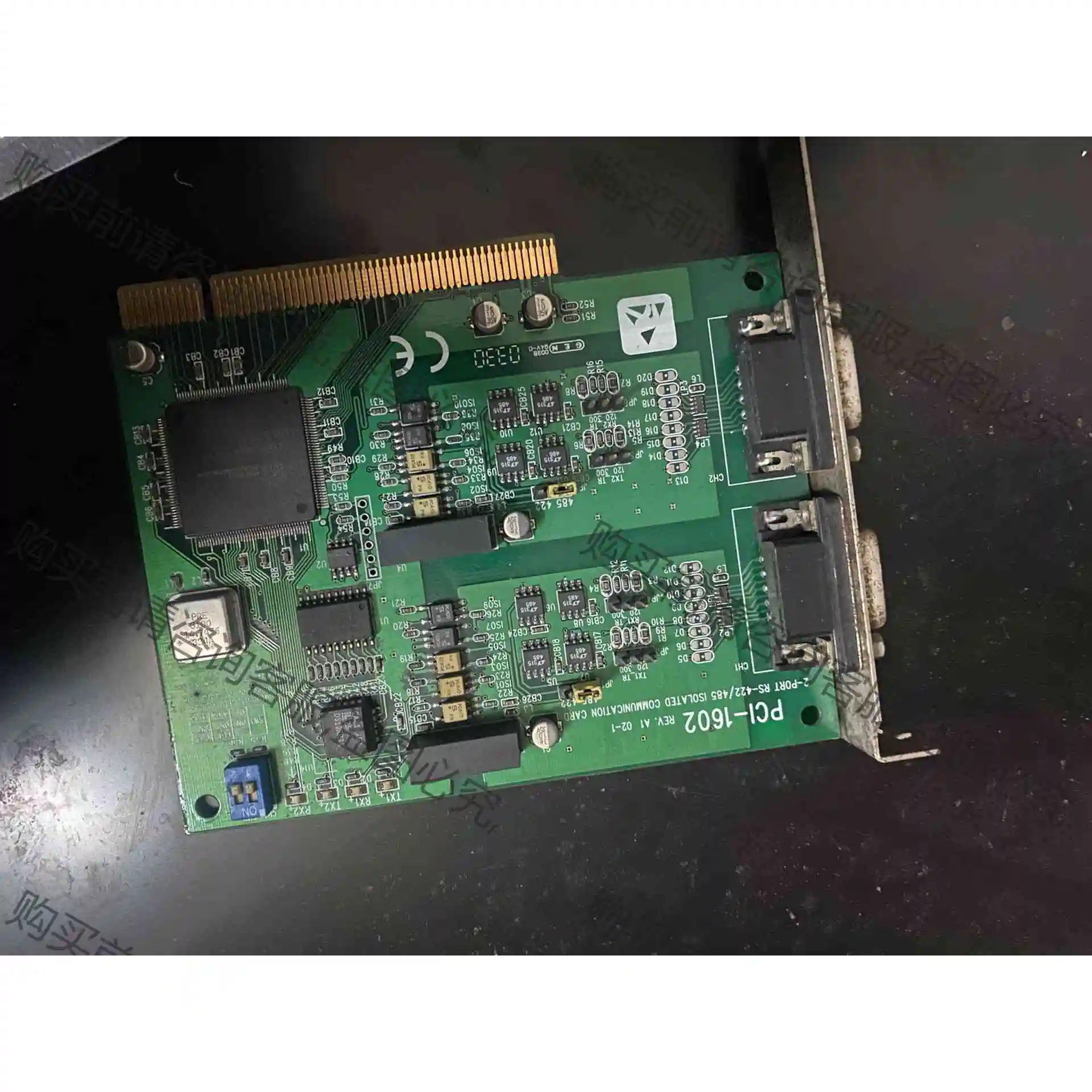 研华PCI-1602 REV.A1 2-PORT RS-42 议价产品 原装拆机功能完好