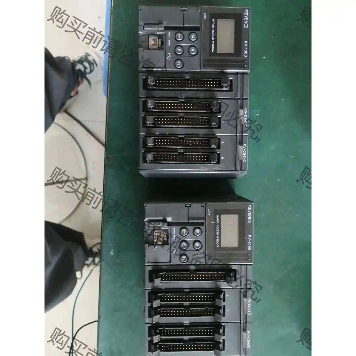 keyence基恩士PLC,型号KV-1000,扩展模块KV 议价产品 原装拆机功