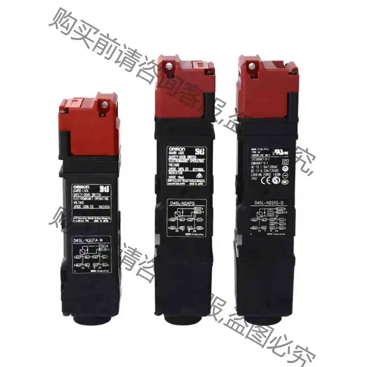 欧姆long电磁锁安全门开关D4SL-N2NFA-D N2FFG 议价产品 原装拆机