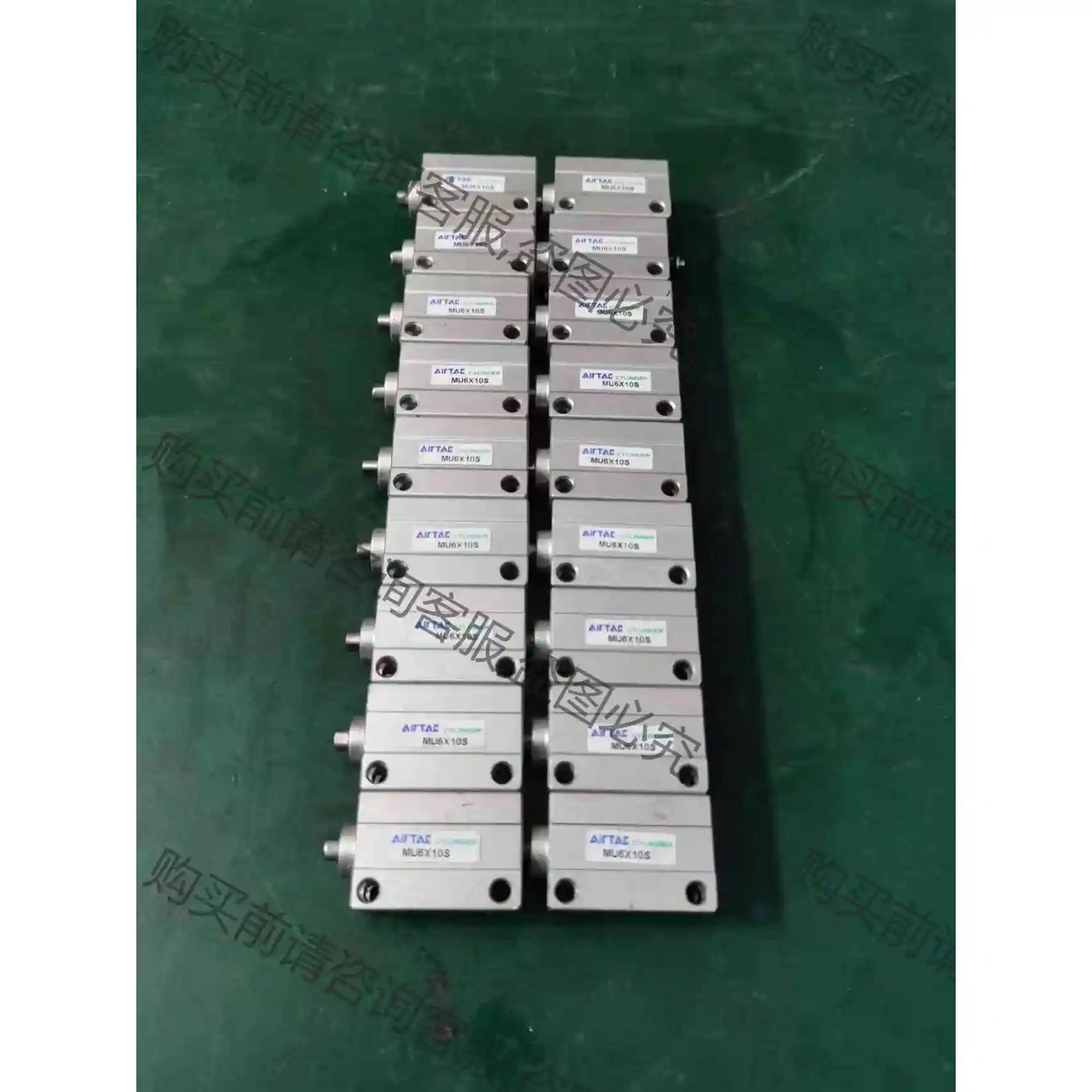 亚德客自由式安装气缸，型号 MU6X10S，库存现货18个， 议价产品