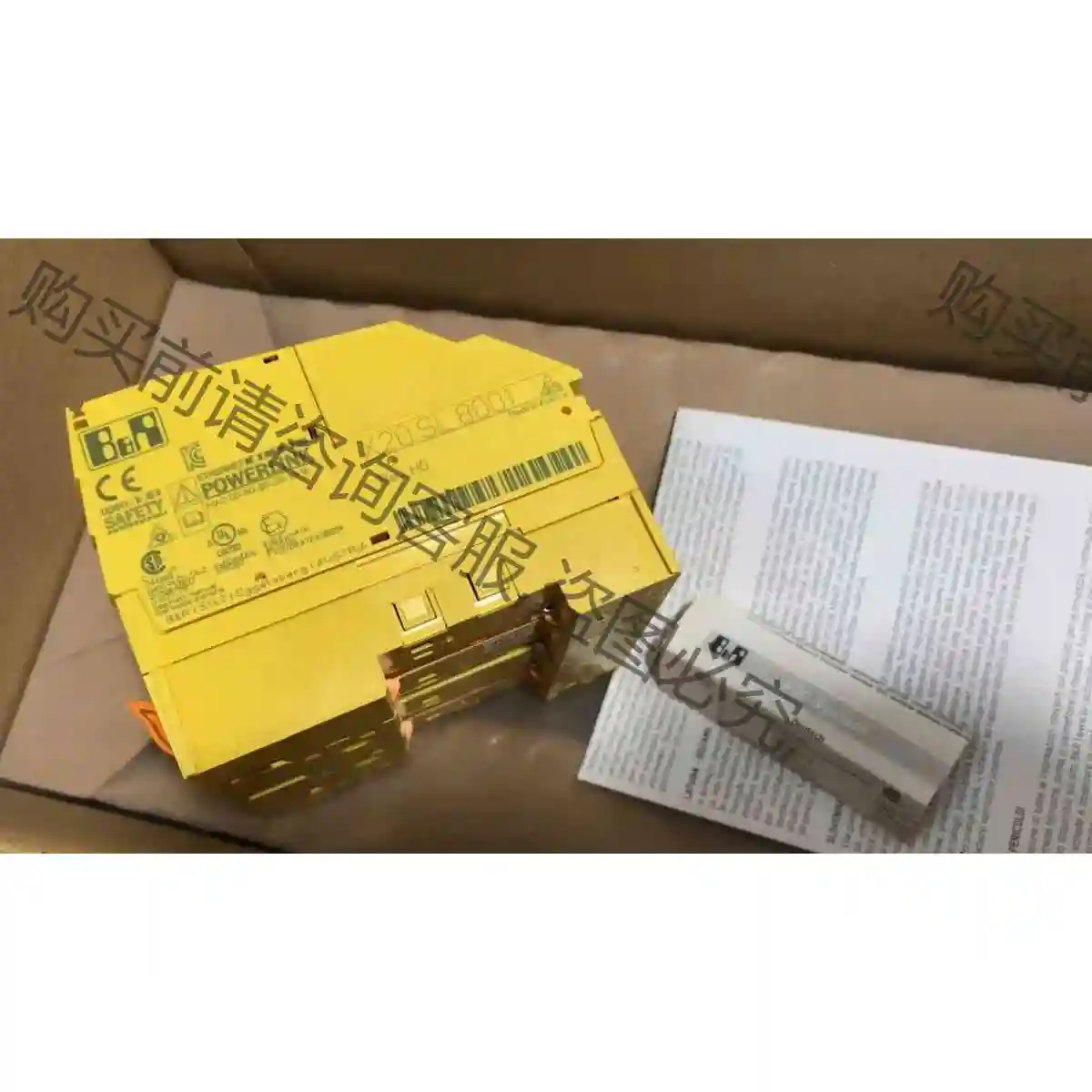 贝加莱X20SL8001安全模块全新原装到货，只有一台。 议价产品 原