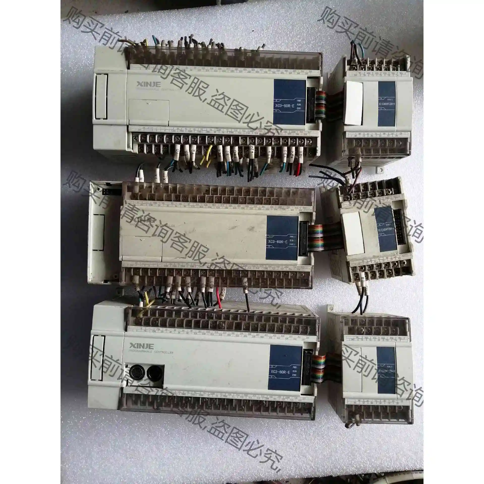 信捷XC3-60R-E，，扩展XC-E3AD4PT2DA-H 议价产品 原装拆机功能完